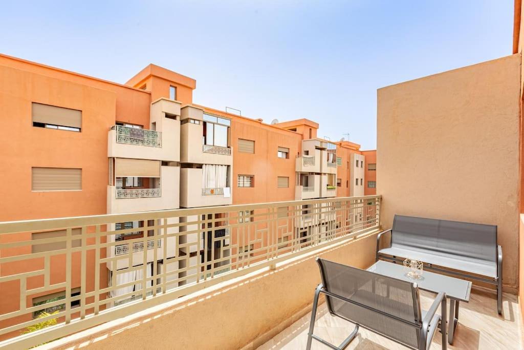 Appartement New! App Emeraude Confort Avec Piscine & Parking Marrakesh