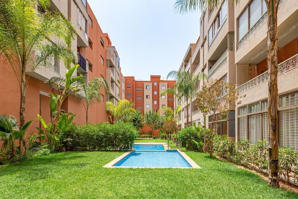 Apartamento New! App Emeraude Confort Avec Piscine & Parking Marrakesh